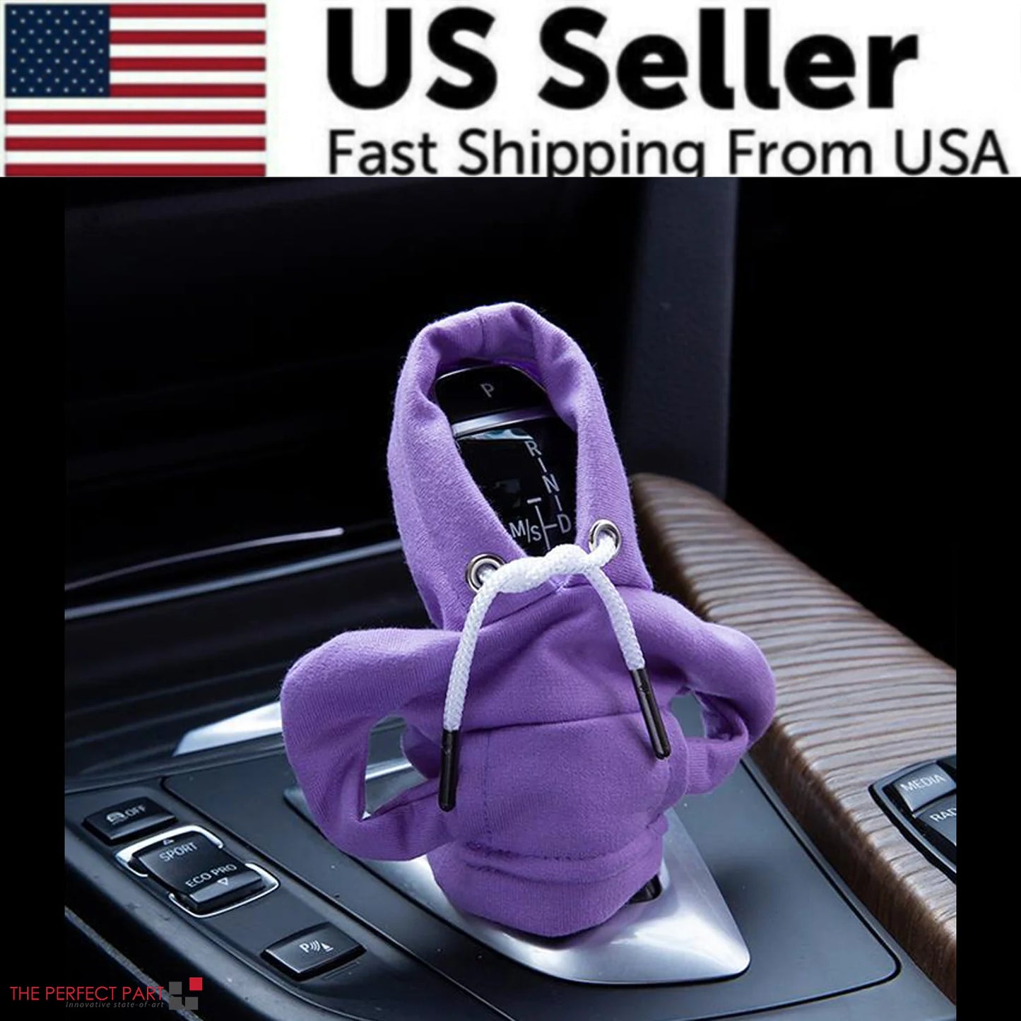 Car Gear Shift Cover Mini Hoodie