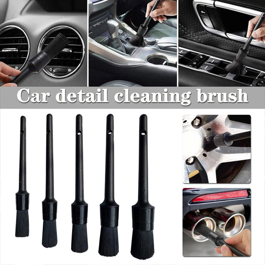 5PC Car Detailing Brush Kit Interior & Exterior
