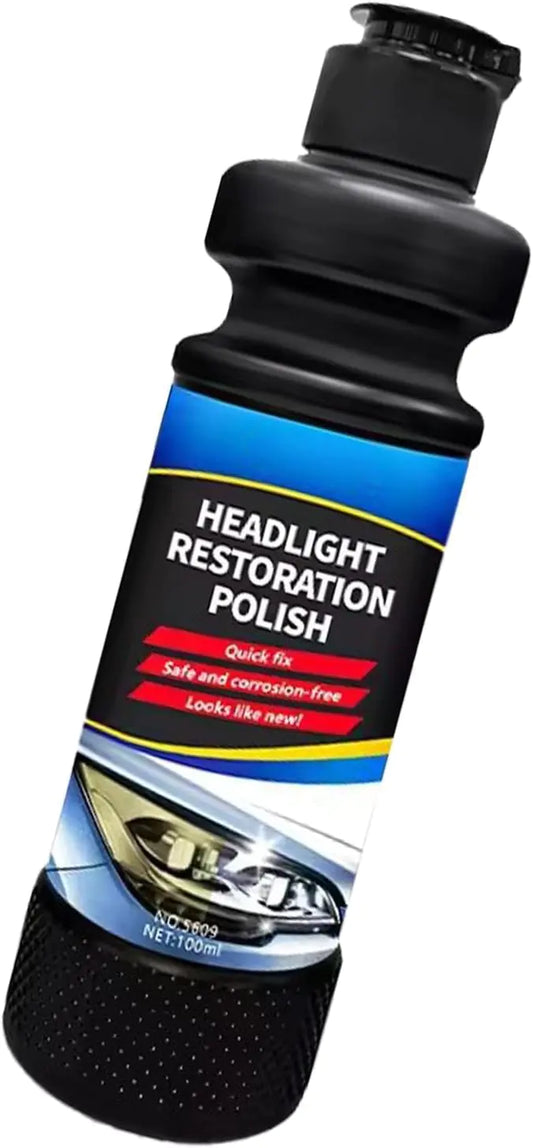 Car Headlight Restoration Polish