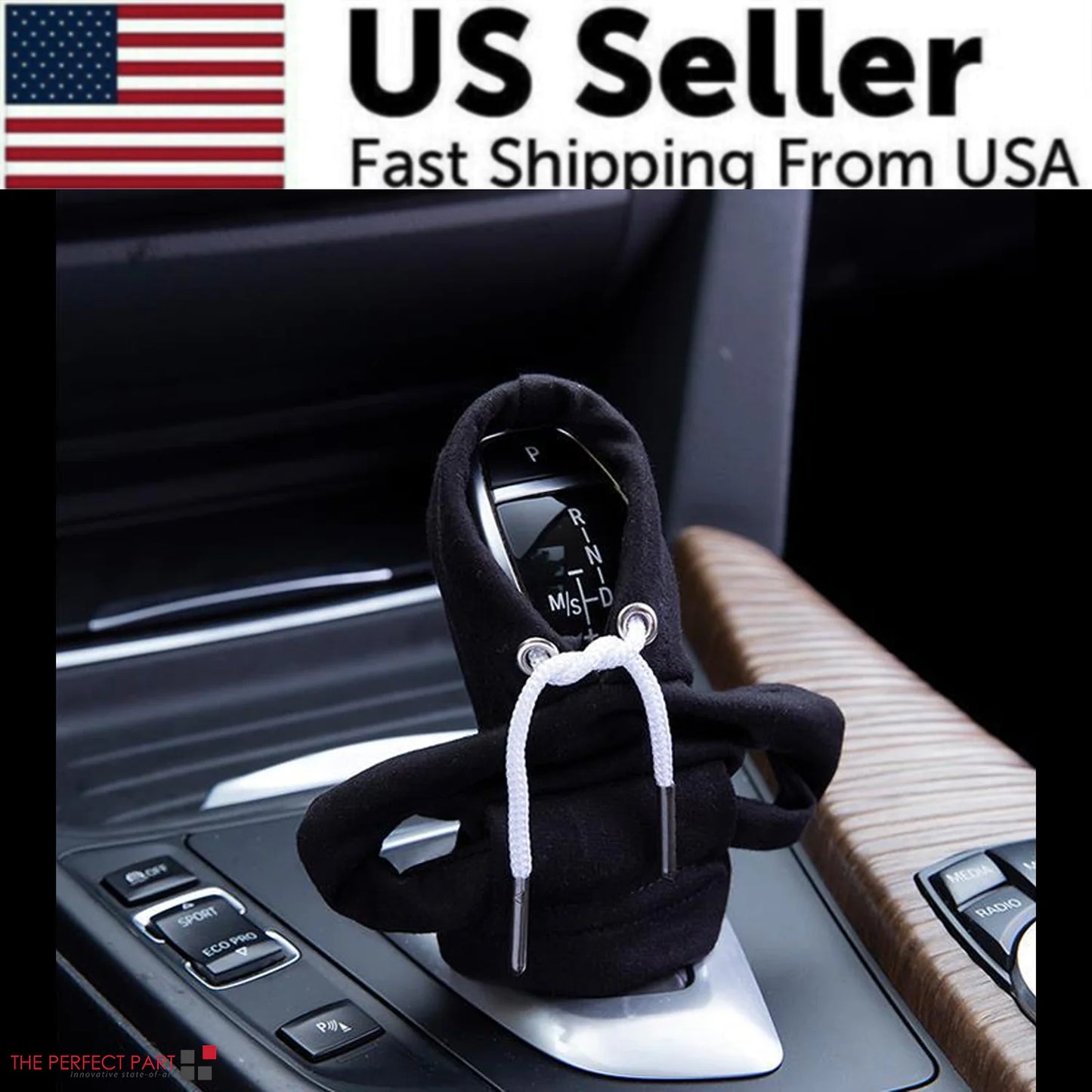 Car Gear Shift Cover Mini Hoodie